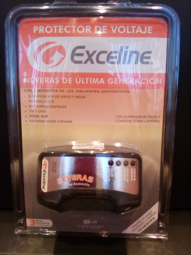 Protector De Voltage Ultima Generación Exceline (sellado)