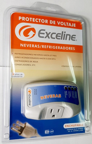 Protector Regulador Voltaje 120v Exceline Nevera Refrigerado