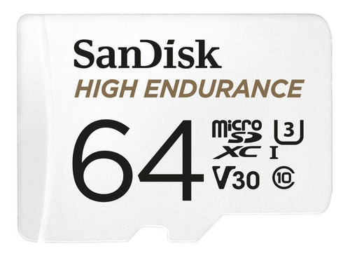Sandisk 64gb Microsdxc High Endurance Video Tarjeta Micro Sd