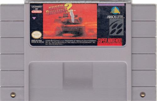 Super Battletank Video Juego De Super Nintendo Origina Qq A8