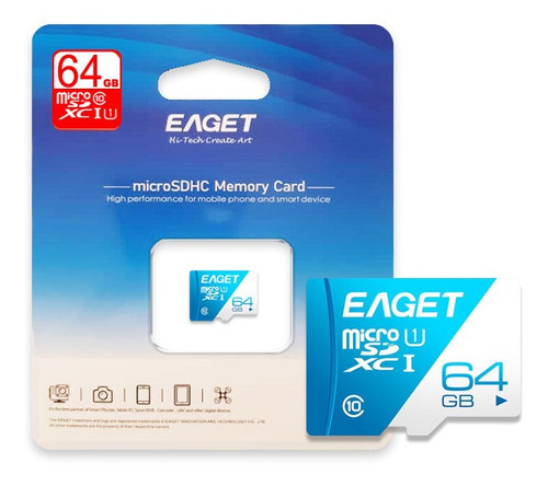 Tarjeta Microsd 64gb Eaget