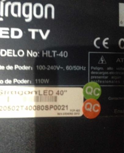 Tv Siragon 40 Pulgadas