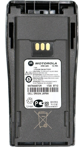 Batería Motorola Original Nntncr Lithium  Mah Ep450