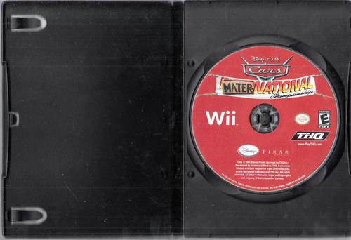 Cars Mater Video Juego Original Usado.nintendo Wii Qq. A8.