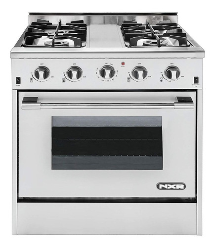 Cocina A Gas Profecional Nxr 30acero Inox Hecha En Usa