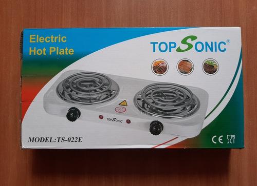 Cocina Electrica 2 Hornillas Topsonic