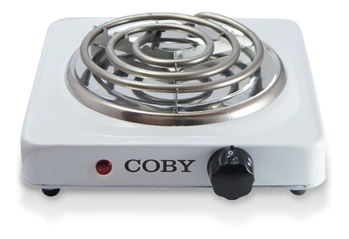 Cocina Electrica Coby Cy-th01 1 Hornilla Blanca