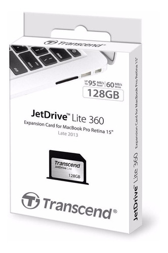 Expansión Macbook Air Pro Jetdrive Lite 128 Gb Ssd Disco