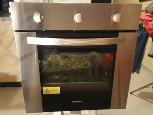 Horno Para Empotrar A Gas 60 Cm Acero Frigilux Mod. 3ix