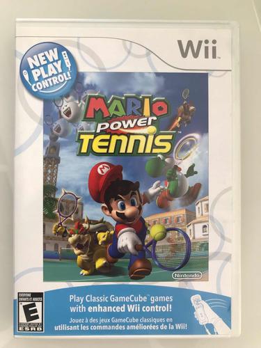 Juego Físico Wii Mario Power Tennis, Perfecto, Original