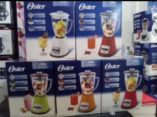 Licuadora Oster Original Vaso De Vidrio 8 Velocidades Oferta