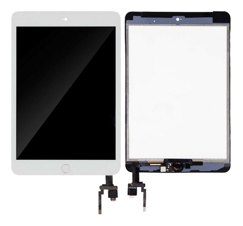 Mica Tactil iPad Mini 3 Digitizer A A Blanca Botón
