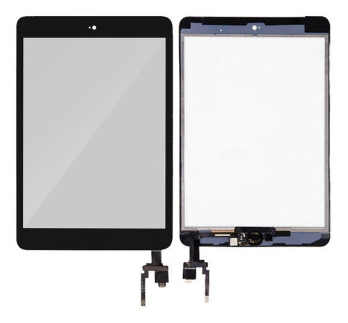 Mica Tactil iPad Mini 3 Digitizer A A Negra Botón