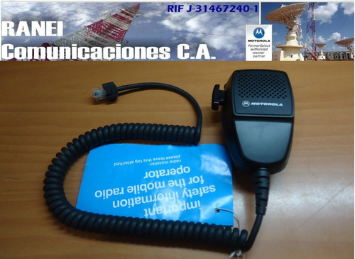 Microfono Motorola Generico Para Radio Base Pro/em/dem