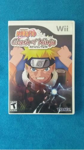 Naruto Clash Of Ninja Evolution Para Wii En Perfecto Estado