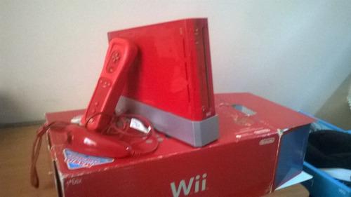 Nintendo Wii 25 Aniversario Color Rojo