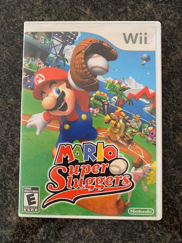 Nintendo Wii Juego Físico Mario Súper Slugger Baseball