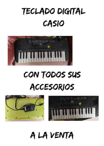 Organo Piano Electronico De Casio