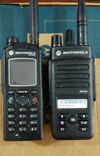 Radio Digital Motorola Dmr Mototrbo Dep 570 Uhf Mtp 850 Dgp