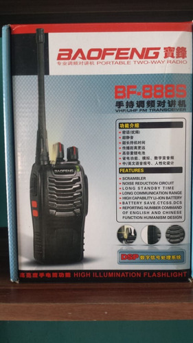 Radio Portatil Baofeng 888s Vhf/uhf Fm Transmisor