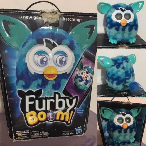 Remate!! Furby Boom Azul Efecto Olas Original 20vrds