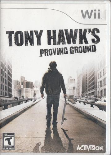 Tony Hawks. Proving Ground Wii. Juego Original Usado Qq A8