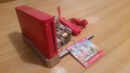 Wii Nintendo Edicion Aniversario Super Mario Bros Rojo