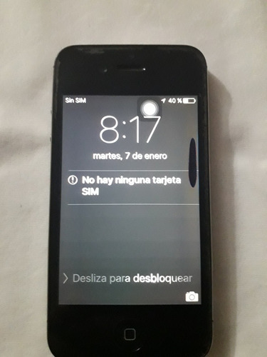 iPhone 4s 16gb Liberado Con Falla En El Auricular