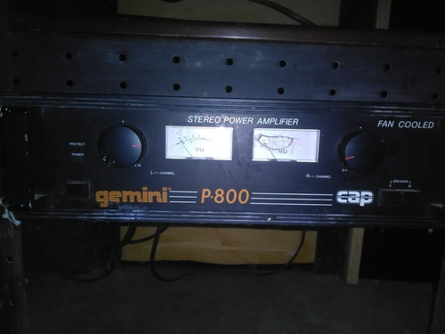 Amplificador Gemini De 800 Voltio