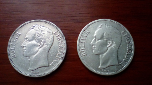 Bolívar De Plata (dos Monedas)