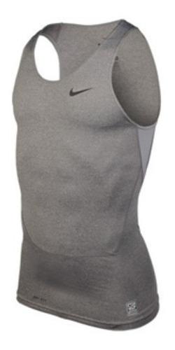 Camiseta Nike Mens Core Compression Tank Gris Caballeros