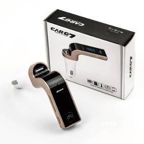 Carg7 Bluetooth Hit De Coche Fm Mp3 Cargador Llamadas Rm