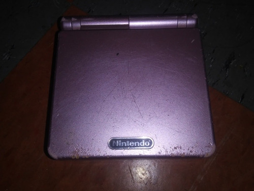 Consola Nintendo Gameboy Advance Sp Pink 101 Y Cargador. 25v