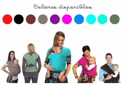 Fular Portabebe Cargador De Bebe Marsupial S M L Xl Xxl