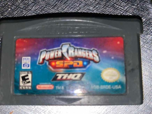 Juego Game Boy Advance Power Rangers Original