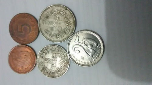 Lote De Monedas 5 Céntimos Ver Descripción