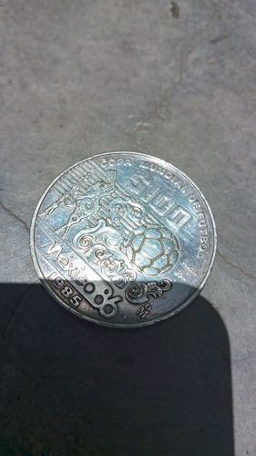 Moneda Conmemorativa Mundial México  (plata )