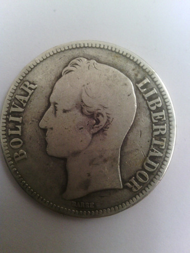 Moneda De Plata Año 