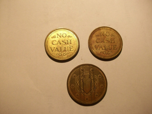 Moneda Venta Remate Lote Ficha/moneda Metal Antiguas Descont