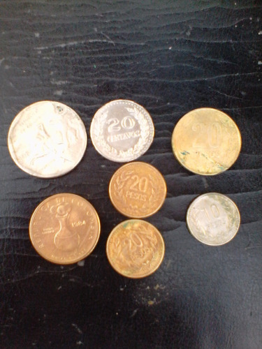 Monedas Antiguas Varias De Colombia