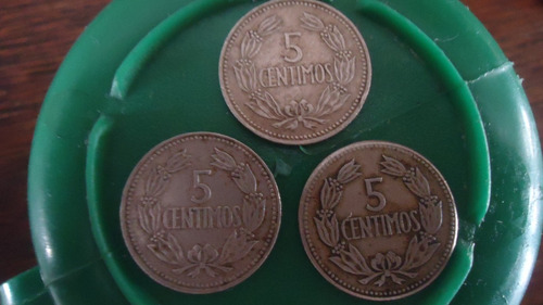 Monedas Centavos De 0,5 Y 10 Céntimos Venezolanos