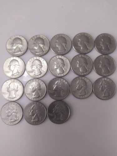 Monedas Quarter Colección . A 