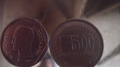Monedas Venezolana D 500 Antigua, Fuera D Circulación