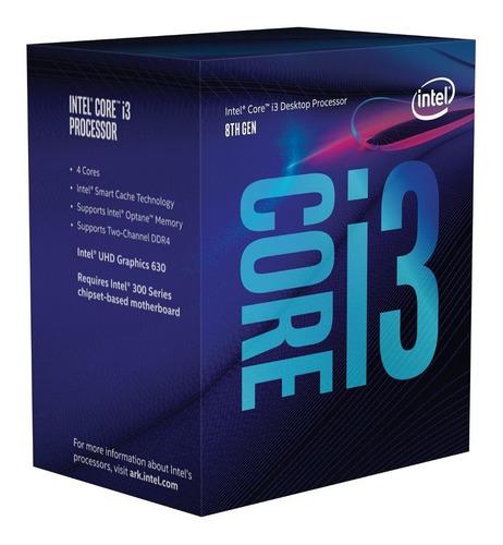 Procesador Intel Core I3-8100 Socket 1151 8va Generacion