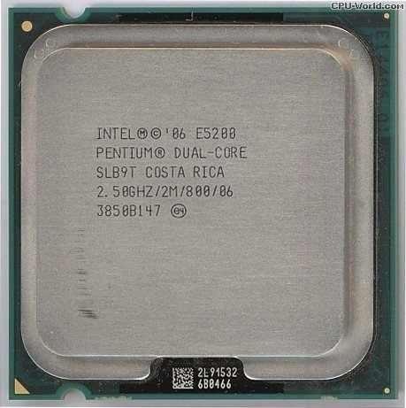 Procesador Intel Pentium Dual Core E5200 Lga775..5$$
