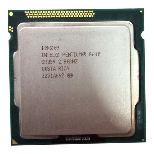 Procesador Intel Pentium G640 2.80ghz Socket 1155..15$