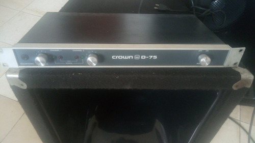 Vendo O Cambio Amplificador Crown D-75