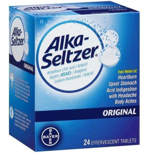 Alka Seltzer Original Antiácido AnaLGésic