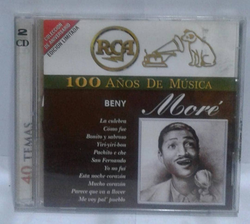 Beny Moré. 100 Años De Musica. Cd Original Usado P71 Qq5.