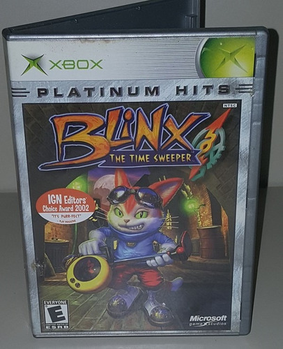 Blinx The Time Sweeper Xbox Clasico Original